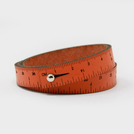 17in Wrist Ruler - Orange
