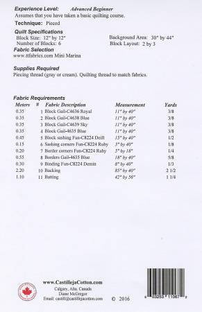 Half Dozen Quilt Pattern