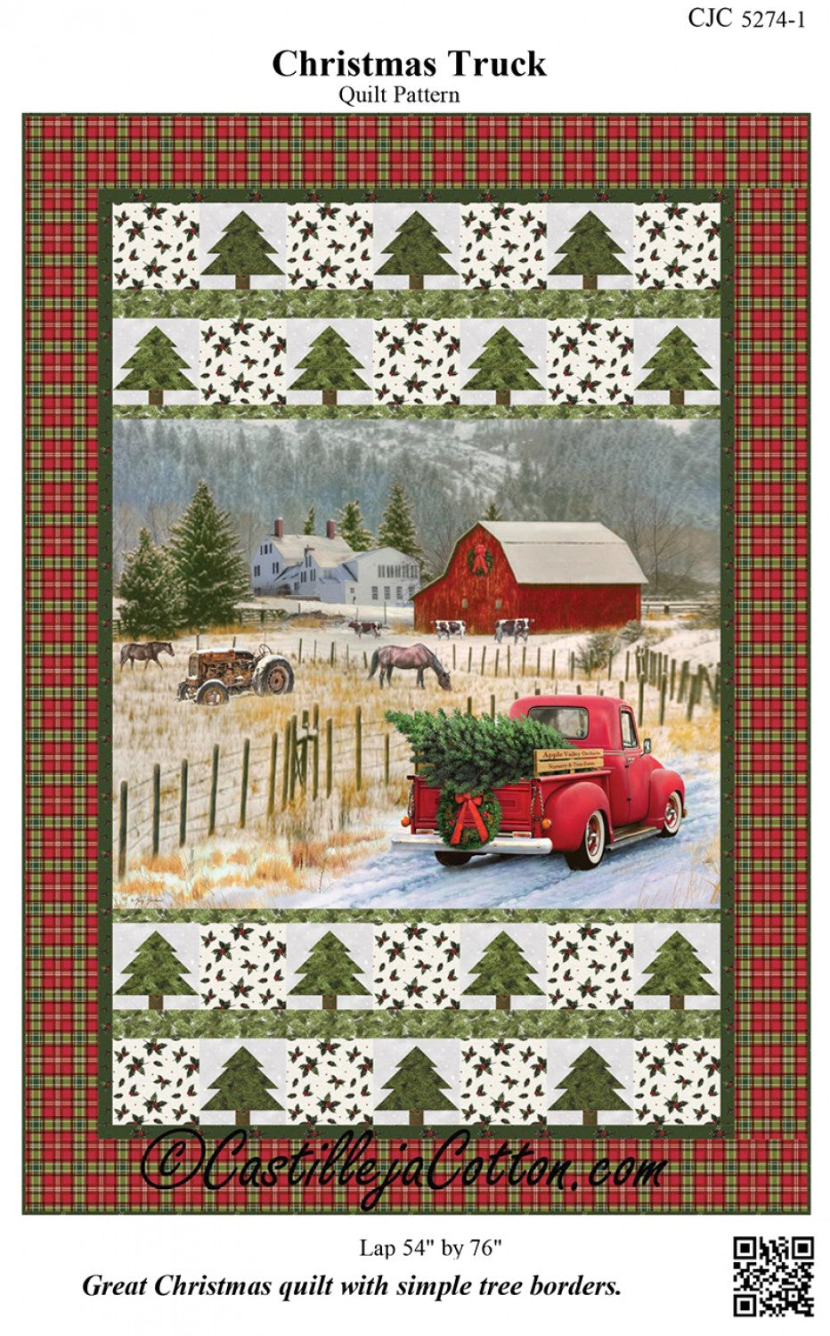 Christmas Truck Pattern