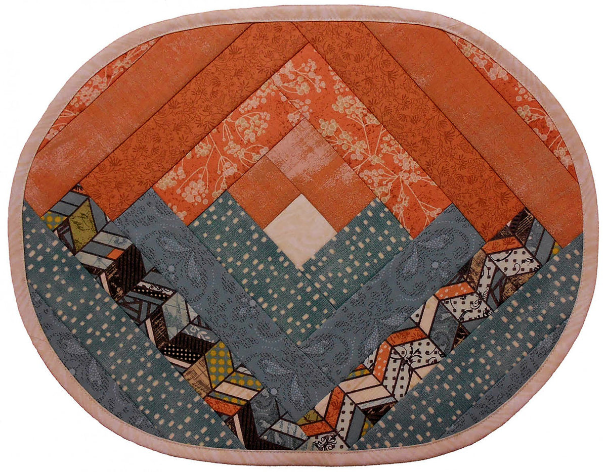 Log Cabin Placemat Patterns Quilting Books Patterns and Notions