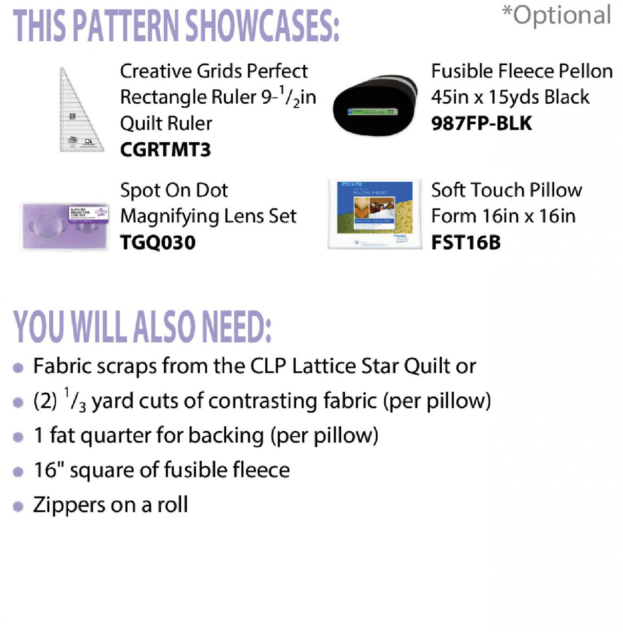 Half Rectangle Pillows