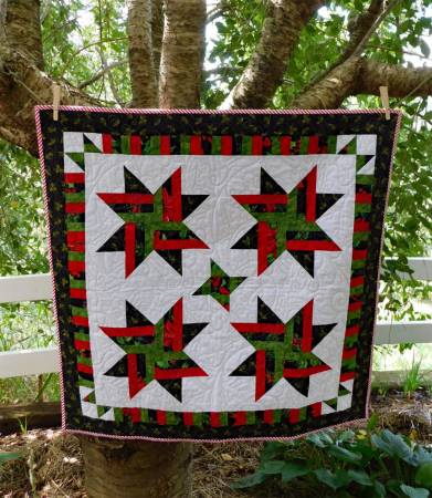 Starry Nights Table Topper Pattern by Cut Loose Press