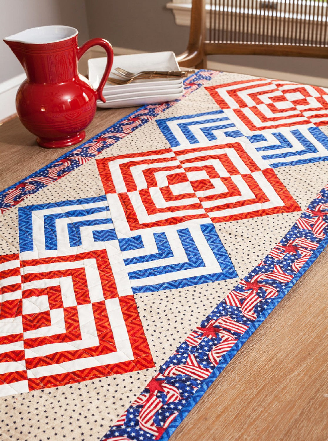 Glory In the Cabin Table Runner