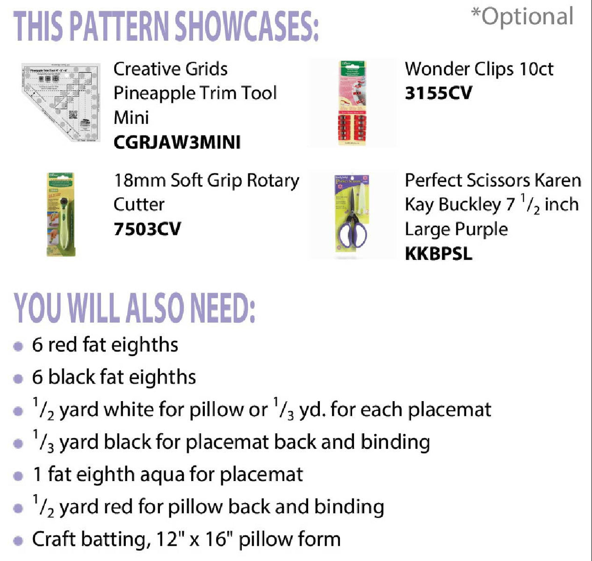 Pineapple Pillow or Placemat