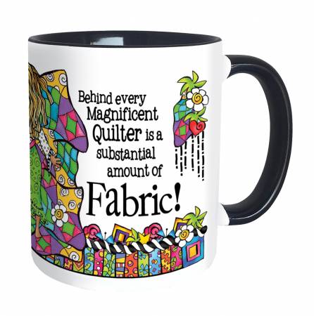 Quilt Fabric 11oz Mug by Suzy Toronto