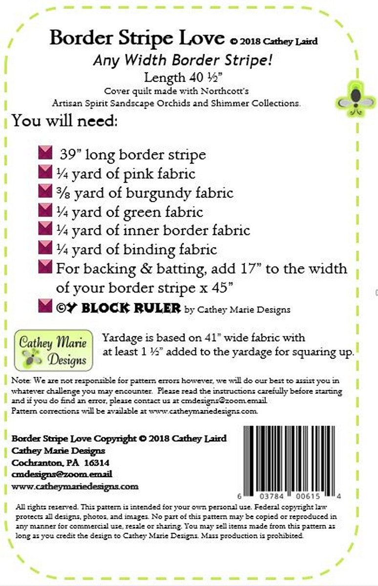 Border Stripe Love - Any Width Border Stripe