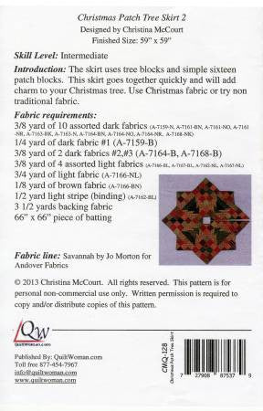Christmas Patch Tree Skirt 2