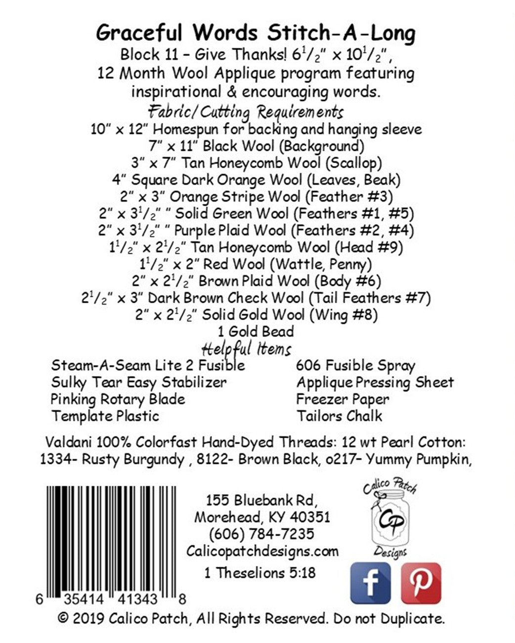 Graceful Words 11: Give Thanks