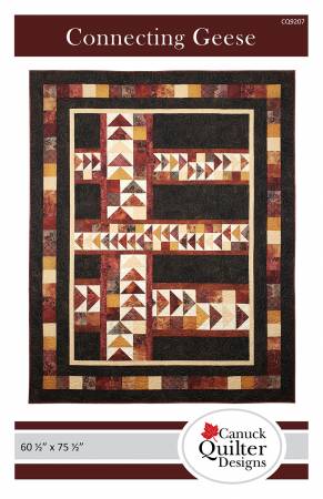 Connecting Geese Quilt Pattern by Canuck Quilter Designs