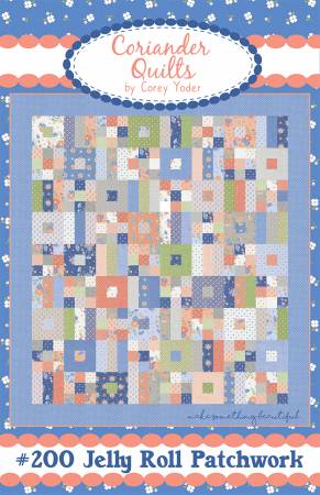 Jelly Roll Patchwork Quilt Pattern