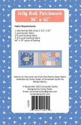 Jelly Roll Patchwork Quilt Pattern