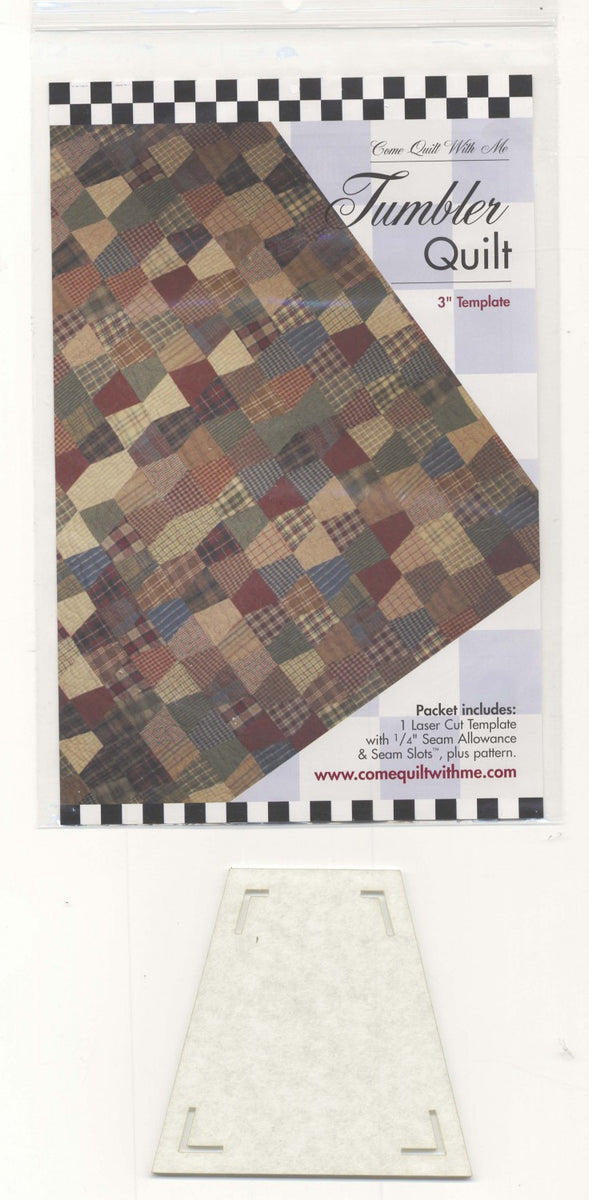 Tumbler Template Pattern – Quilting Books Patterns and Notions