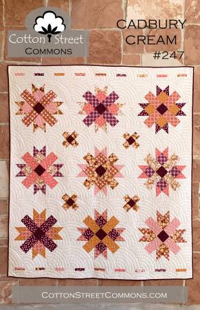 Cadbury Cream Quilt Pattern by Cotton Street Commons