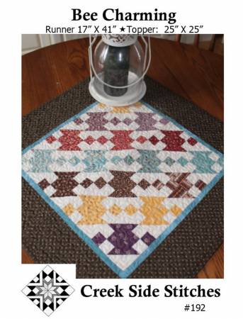 Bee Charming Quilt Pattern by Creek Side Stitches