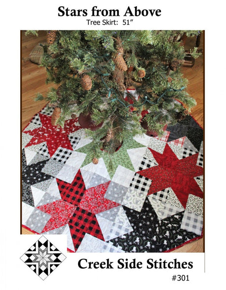 Stars From Above Tree Skirt