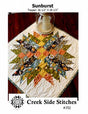 Sunburst Quilt Pattern by Creek Side Stitches