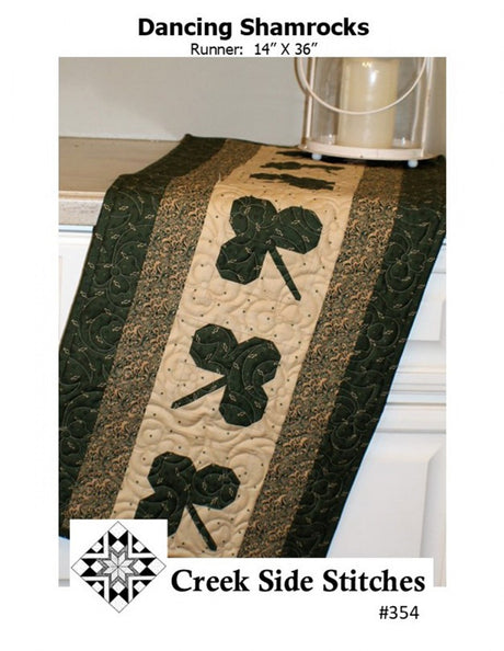 Dancing Shamrocks Quilt Pattern by Creek Side Stitches