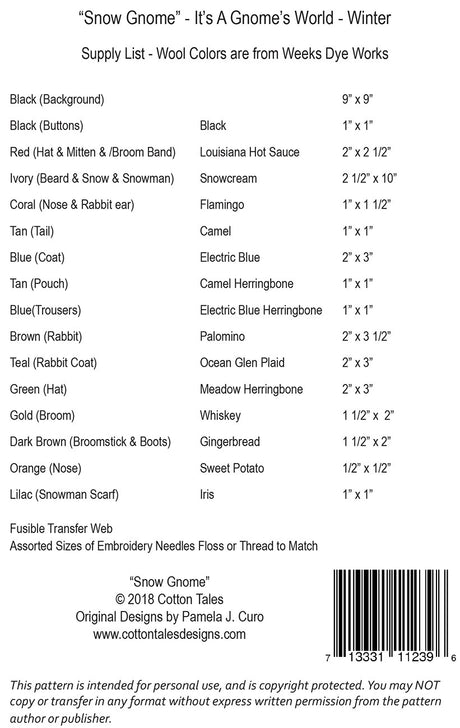 It’s A Gnome's World - Snowman Gnome