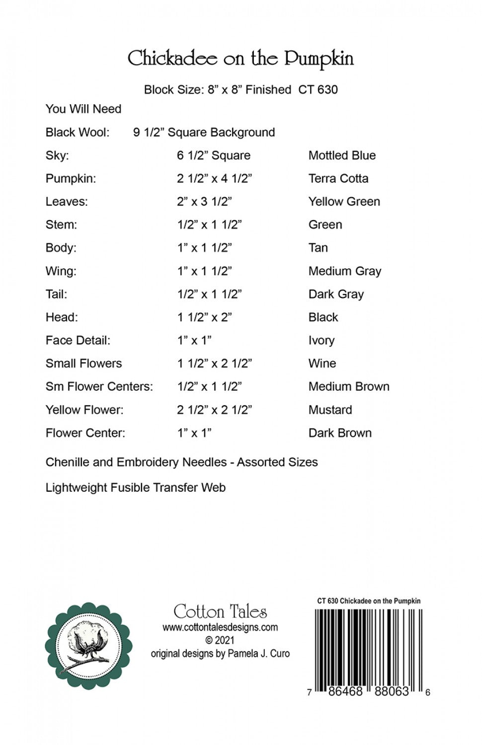 Chickadee on the Pumpkin