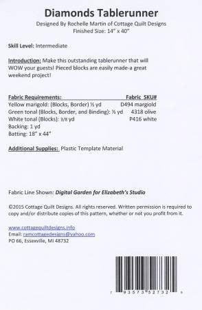 Diamonds Table Runner