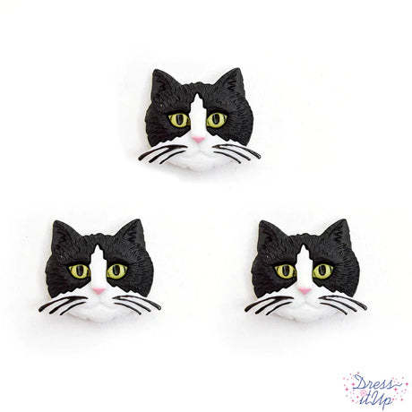 Cat Head Singles - 6 pieces by Dress It Up