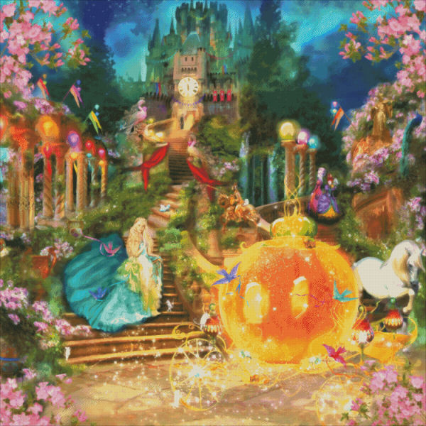 Cinderella AS Cross Stitch by Aimee Stewart