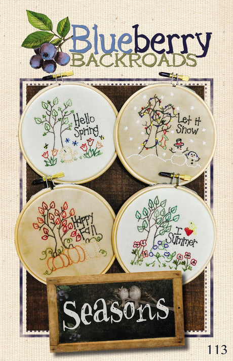 Seasons Downloadable Pattern by Blueberry Backroads