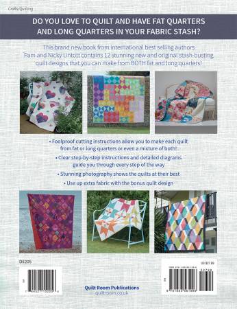 Back of the Quilts From Quarters by Martingale