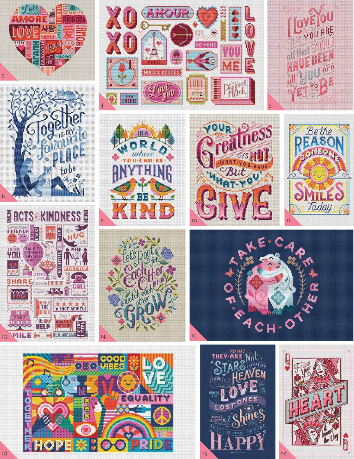 Cross Stitch For The Heart by David and Charles