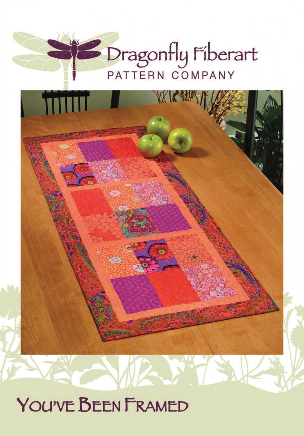 You've Been Framed! Table Runner Pattern Card