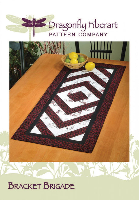 Bracket Brigade Table Runner Pattern Card