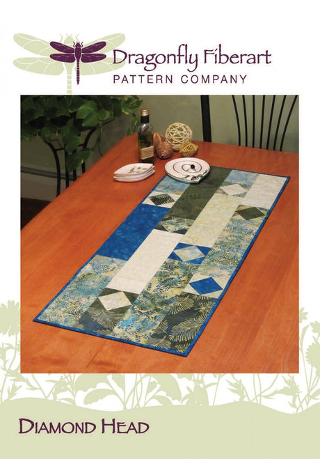 Diamond Head Table Runner Pattern Card