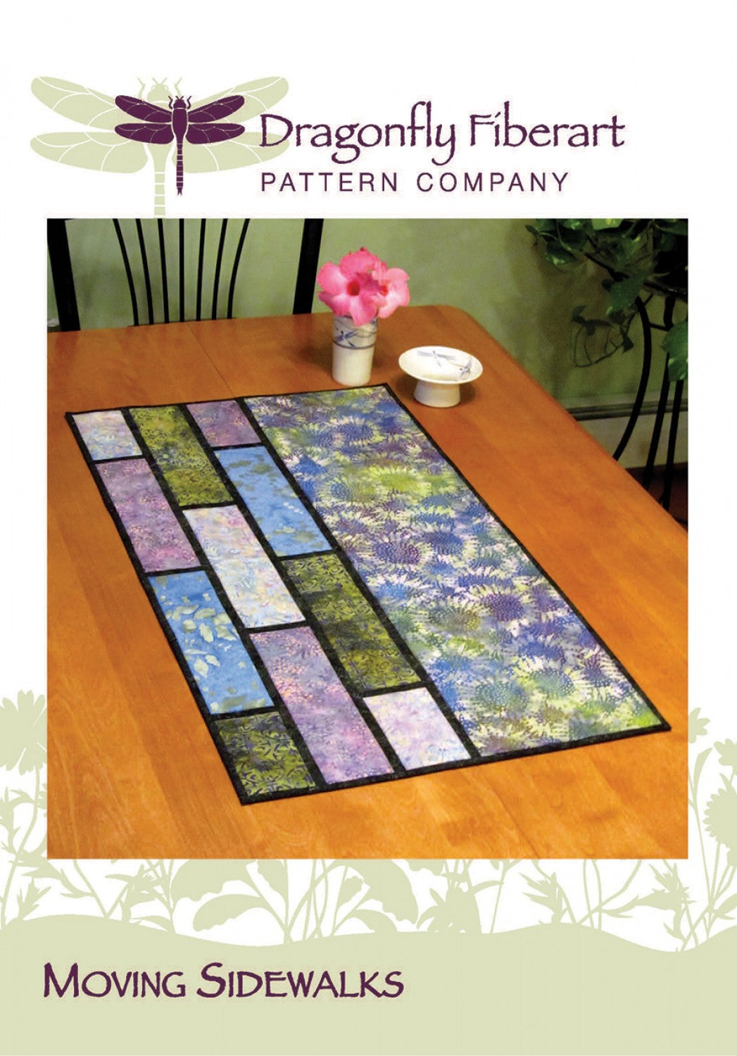 Moving Sidewalks Table Runner Pattern Card