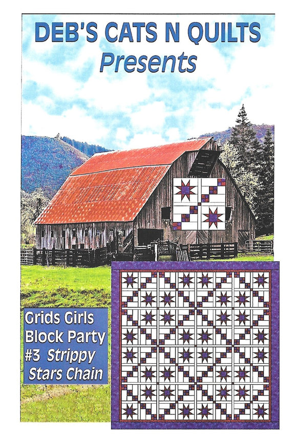 Grids Girls Block Party 3 Strippy Stars Chain