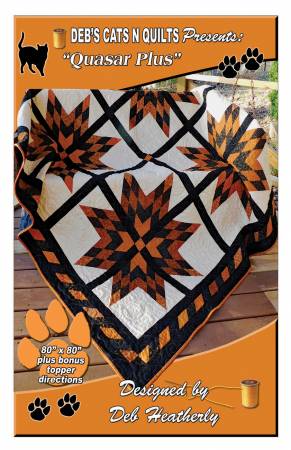Quasar Plus Quilt Pattern