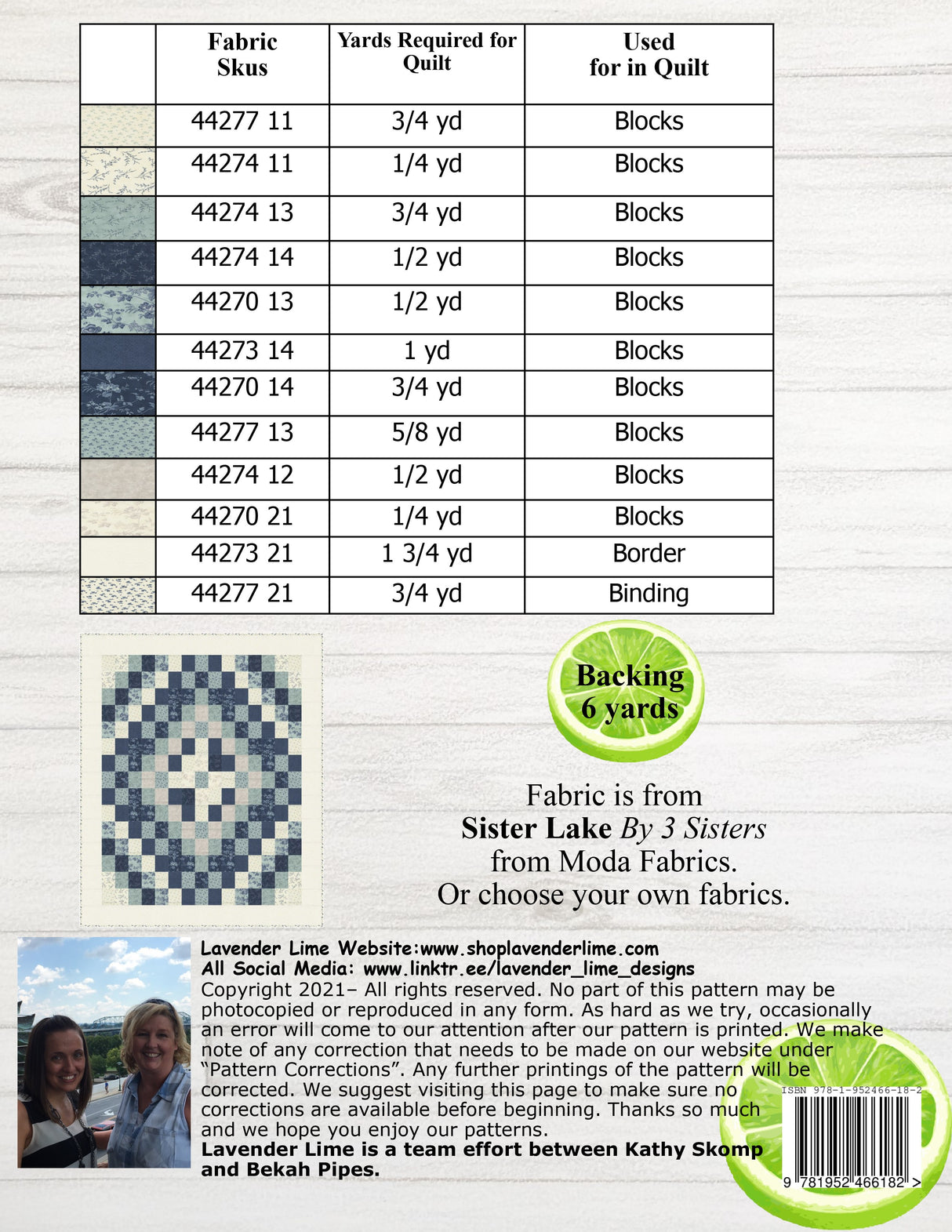 Seaside Quilt Pattern