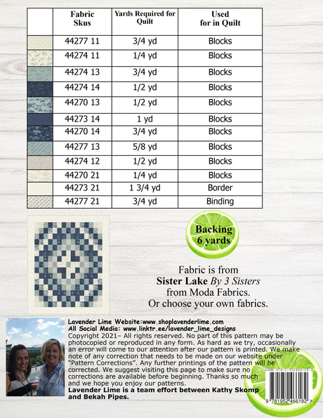 Seaside Quilt Pattern