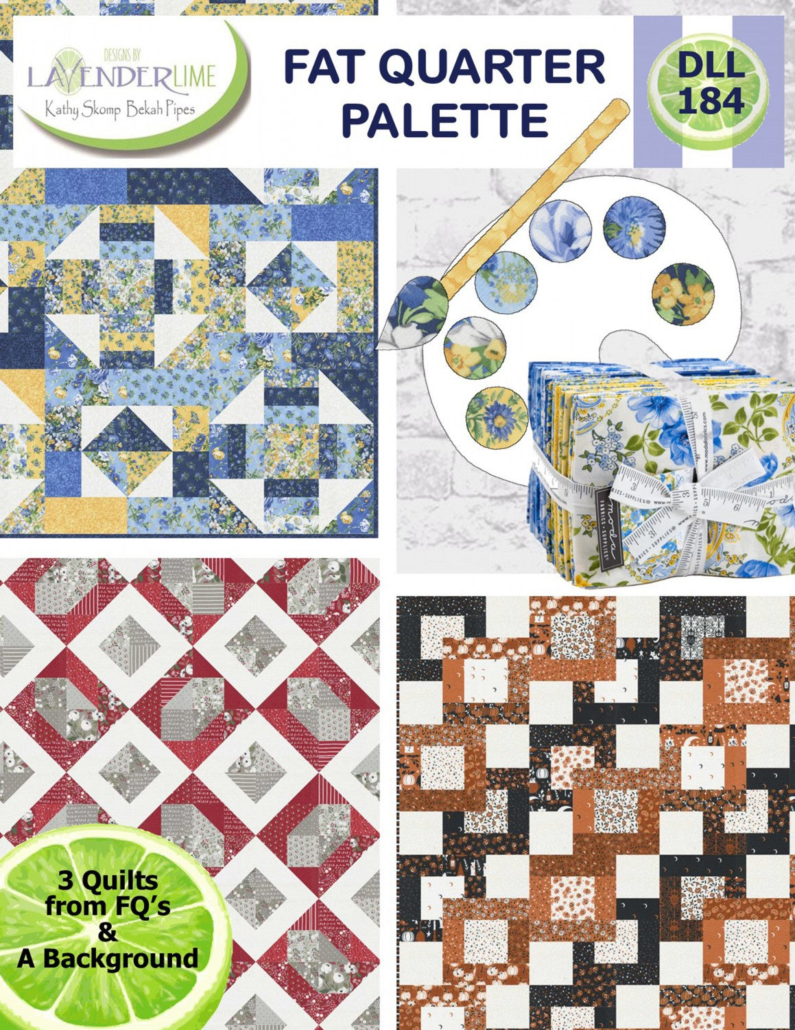 Fat Quarter Palette by Lavender Lime Quilting