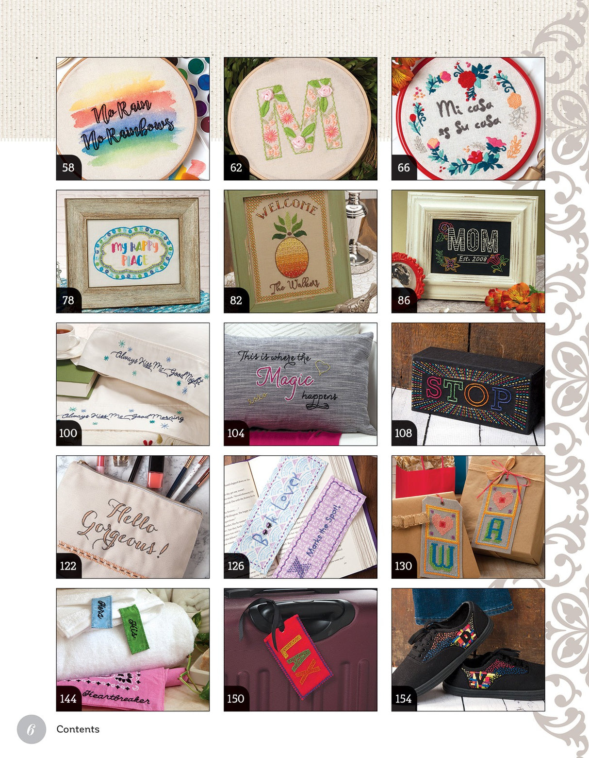 Embroidered Lettering