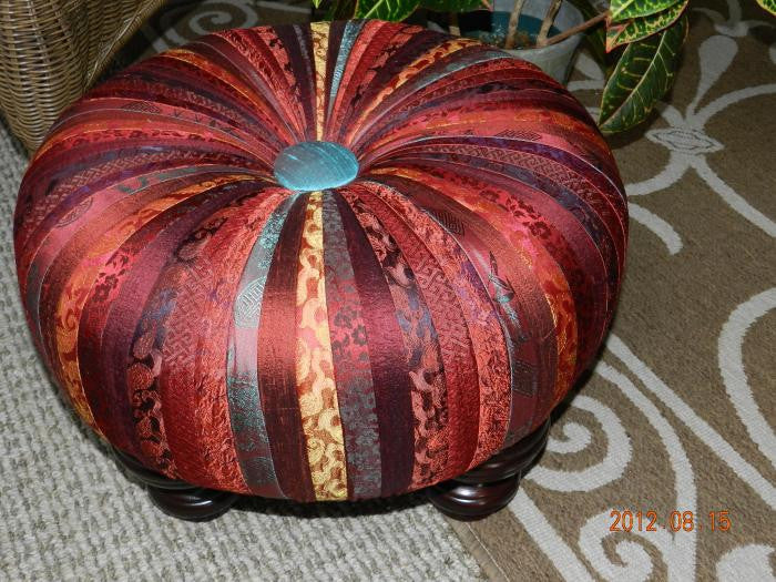 Pieced 18in Tufffet with Foundation Paper and Guide