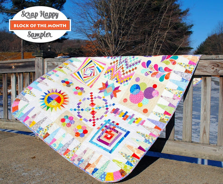 Scrap Happy Sampler - Block Of The Month