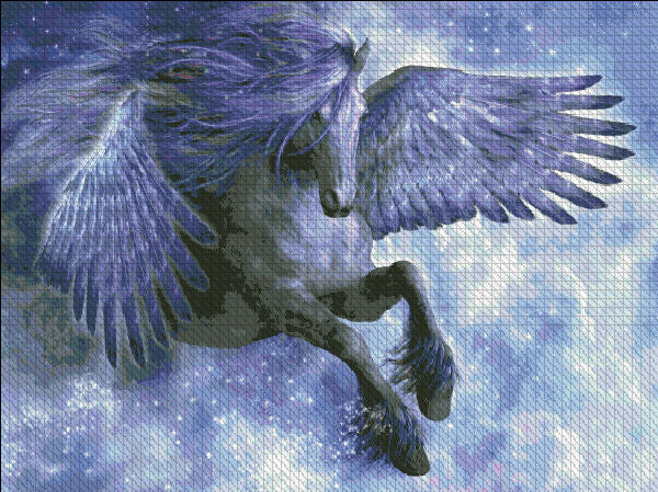 Dark Angel Prindle Cross Stitch By Laurie Prindle