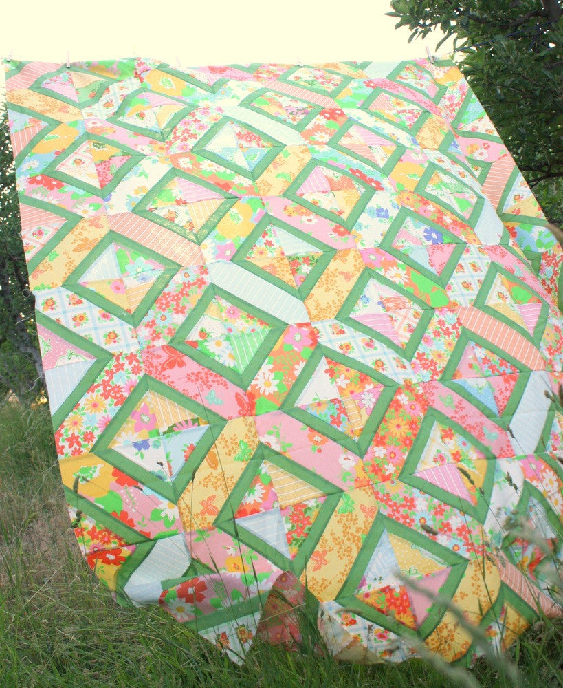 Double Crossed Quilt Pattern