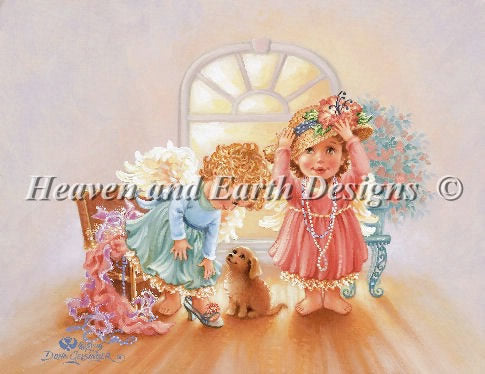 Dress Up Cross Stitch By Dona Gelsinger