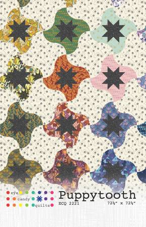 Puppytooth Quilt Pattern by Eye Candy Quilts