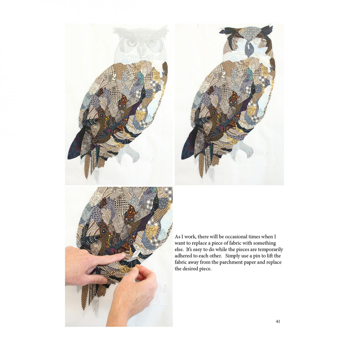 Take Flight: Fun with Textile Collage