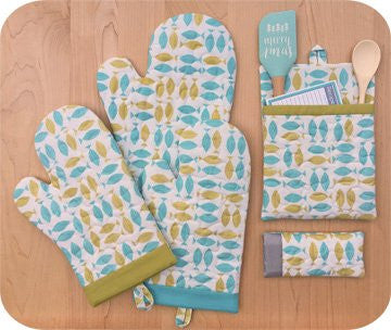 In the Hoop Pot Holders Set