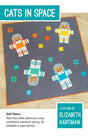 Cats in Space Quilt Pattern by Elizabeth Hartman