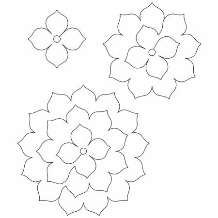 Hen and Little Chicks Motifs 7in x 15in