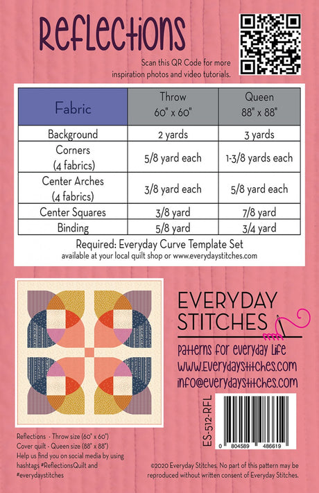Reflections Quilt Pattern